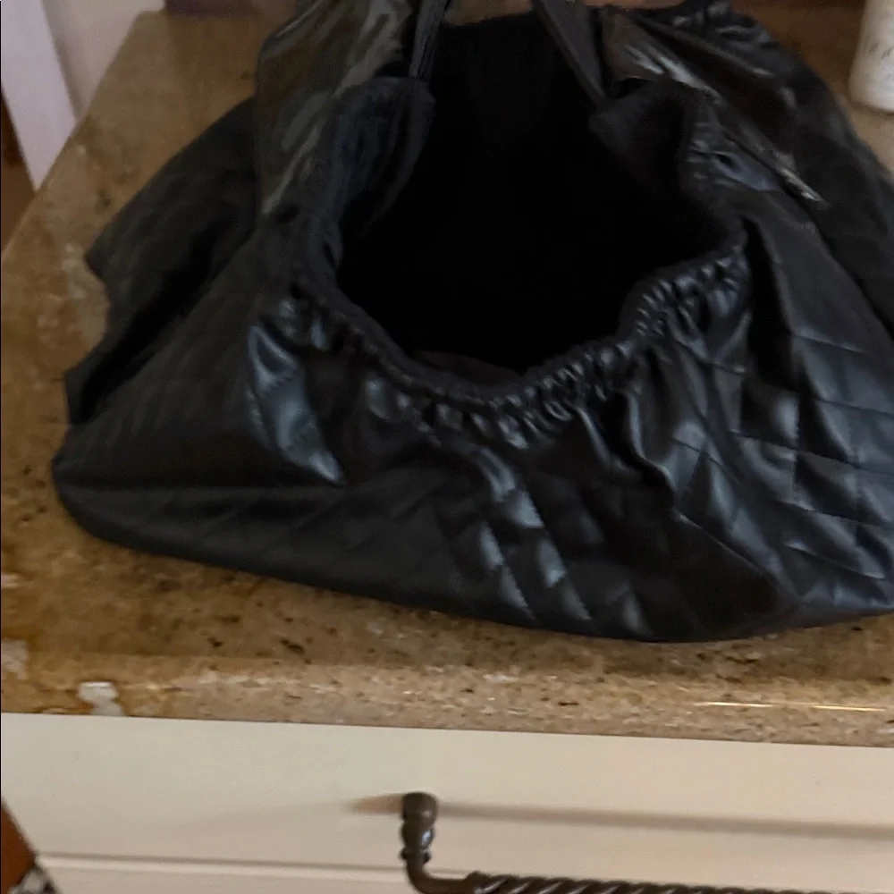 Boutique crossbody quilted dog carrier/purse